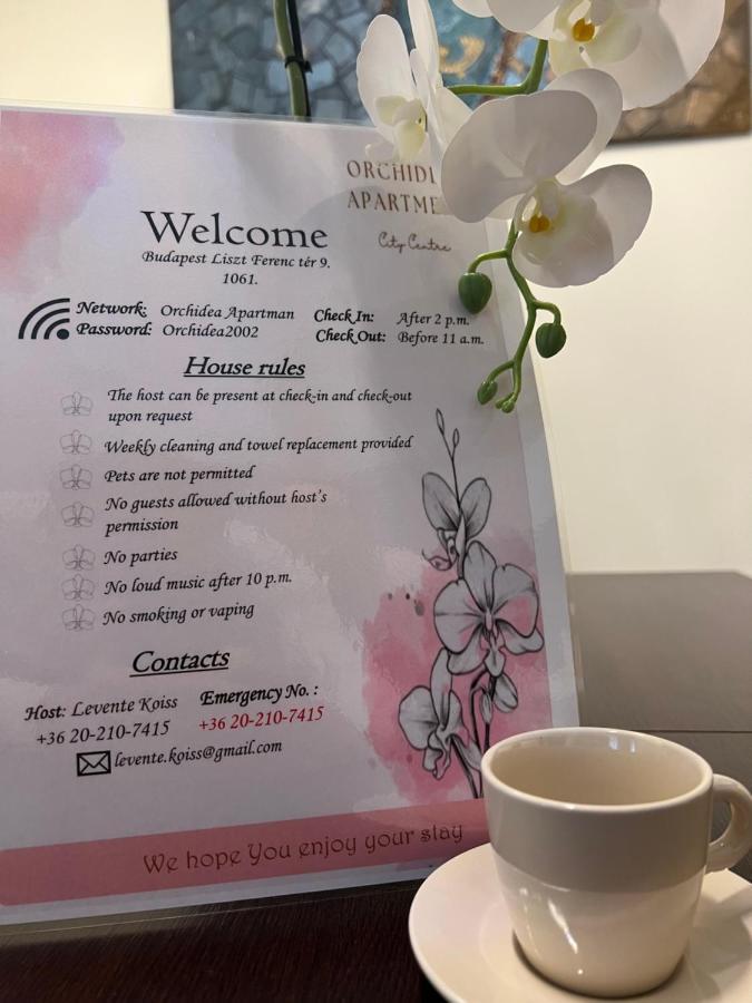 Orchidea Apartment City Centre Будапеща Екстериор снимка